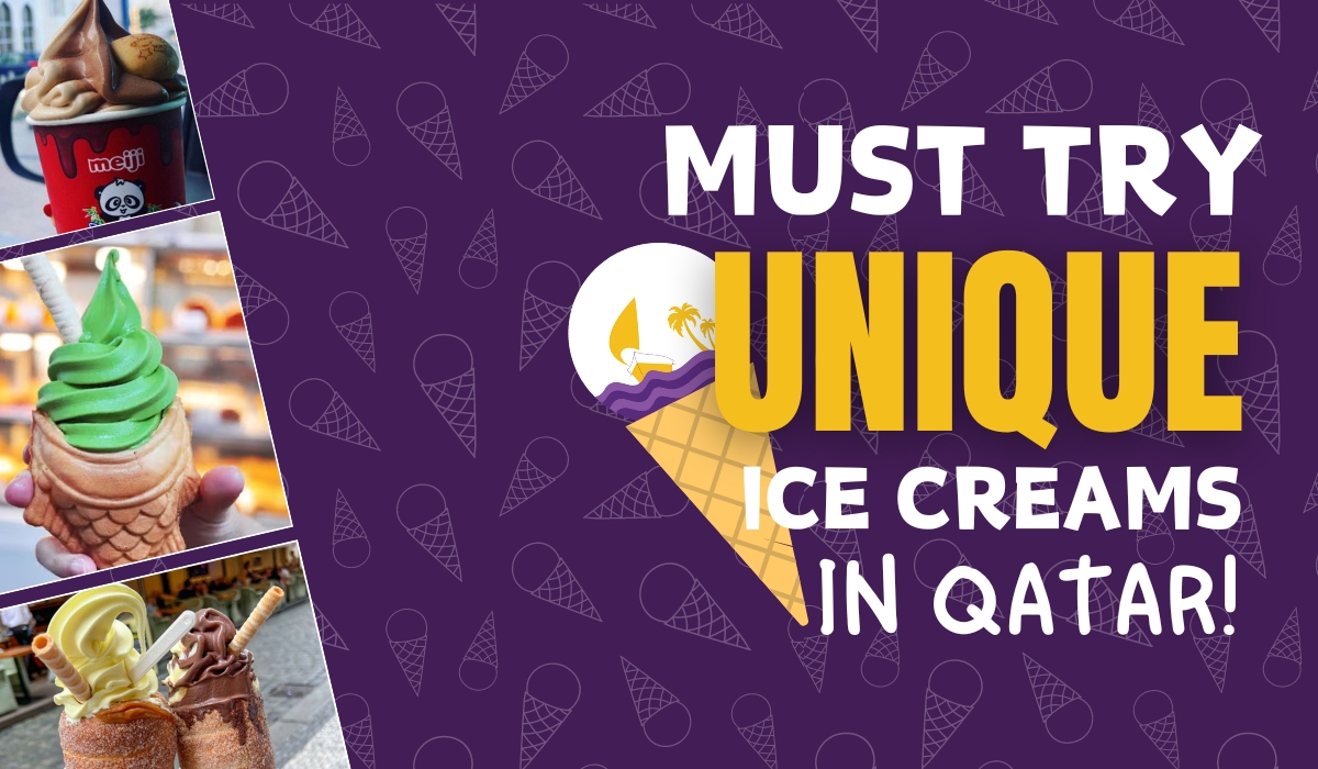 Must Try Unique Ice Creams in Qatar!